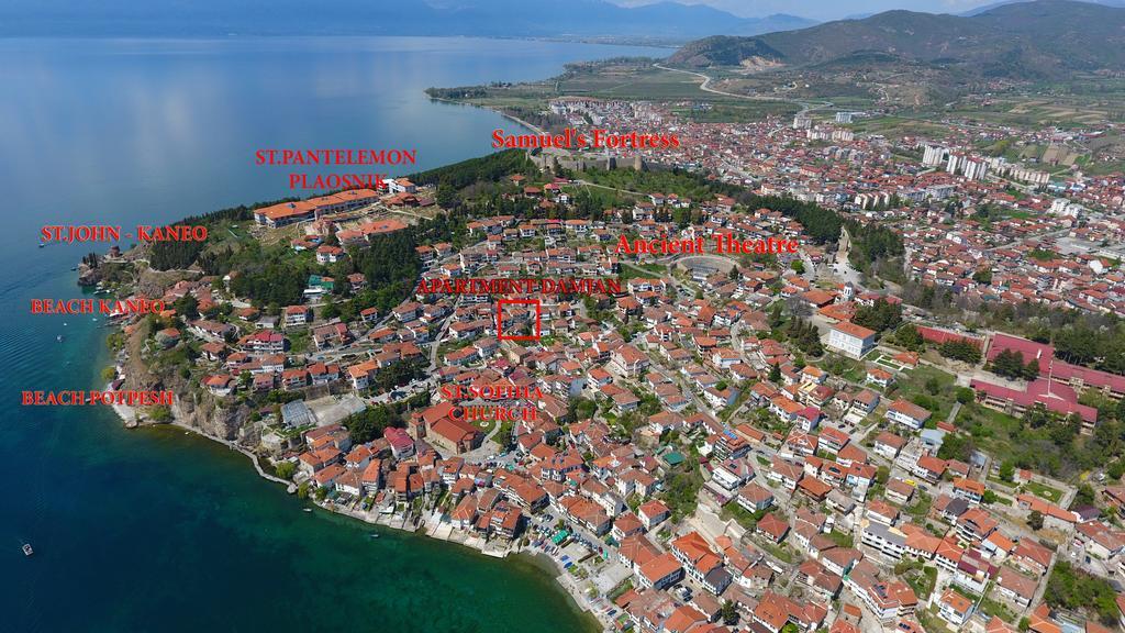 Apartment And Studio Damjan Ohrid Esterno foto
